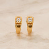 ALANNAH EARRINGS WITH ZIRCONIA