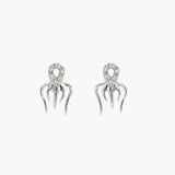 PENDIENTES CIRCONITAS BLANCAS NESKE