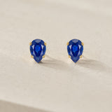 BRINCOS DE QUARTZO AZUL LATASHA