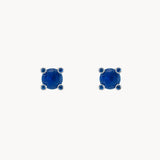 PENDIENTES CIRCONITAS AZULES OLYA