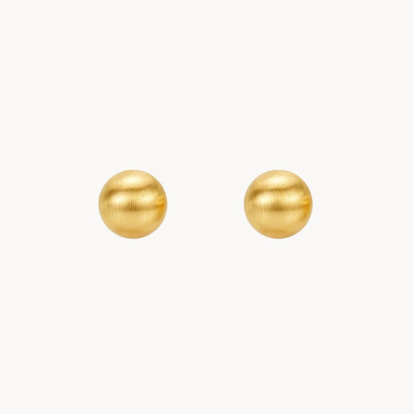 PENDIENTES BOLAS CON ORO ROSA MINALI
