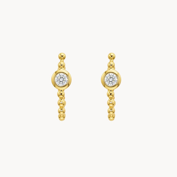 PENDIENTES CIRCONITAS BLANCAS ETHELYN