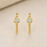PENDIENTES CIRCONITAS BLANCAS ETHELYN