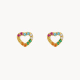 PENDIENTES CIRCONITAS DE COLOR REILLY