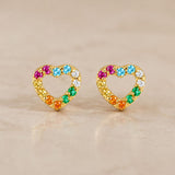 PENDIENTES CIRCONITAS DE COLOR REILLY