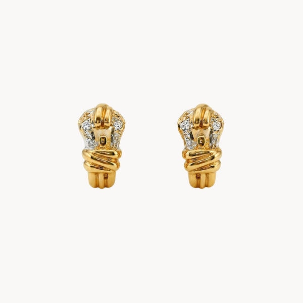 PENDIENTES CIRCONITAS BLANCAS SHERIE