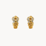 PENDIENTES CIRCONITAS BLANCAS SHERIE