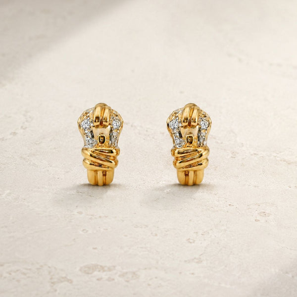 PENDIENTES CIRCONITAS BLANCAS SHERIE