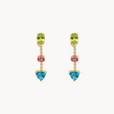 PENDIENTES CIRCONITAS DE COLOR ALLY