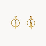 PENDIENTES ORO LISO EIDER