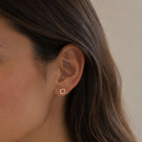 PENDIENTES CIRCONITAS BLANCAS HANIA