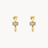 PENDIENTES CIRCONITAS BLANCAS TISHA