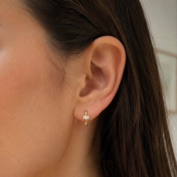 PENDIENTES CIRCONITAS BLANCAS TISHA