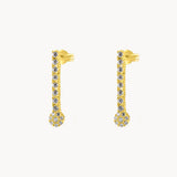 PENDIENTES BARRA CON CIRCONITAS