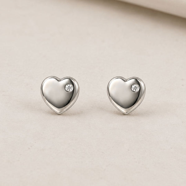 PENDIENTES CIRCONITAS BLANCAS FLORINE