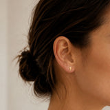 PENDIENTES CIRCONITAS BLANCAS TERRIE