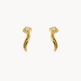 PENDIENTES CIRCONITAS BLANCAS JAYLA