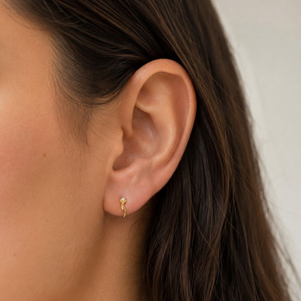 PENDIENTES CIRCONITAS BLANCAS JAYLA