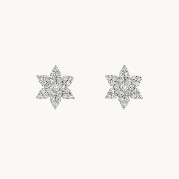PENDIENTES CIRCONITAS BLANCAS AVA
