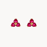 PENDIENTES CUARZOS ROSA HIDROTERMALES ORLAGH