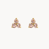 PENDIENTES CUARZOS ROSA  AINSLEY