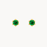 PENDIENTES CIRCONITAS VERDE MOREEN