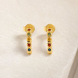 PENDIENTES ZAFIROS FANTASIA LEANDRA