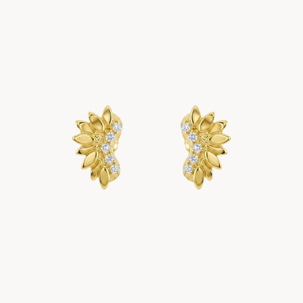 PENDIENTES ALAS CIRCONITAS BLANCAS EMELINE