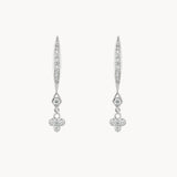 PENDIENTES LARGOS CON CIRCONITAS BORNA