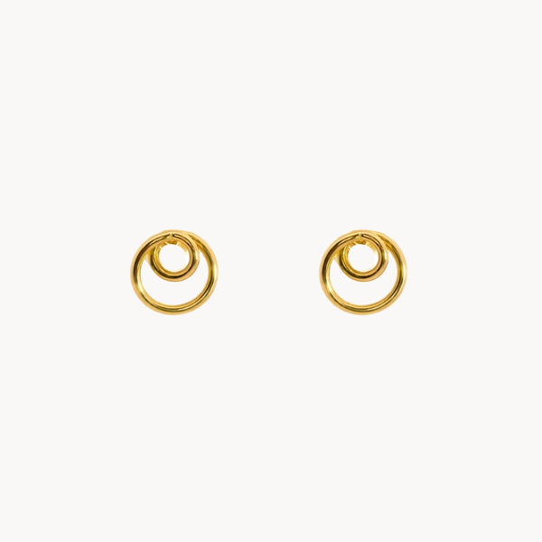 PENDIENTES DOBLE CIRCULO NUSA