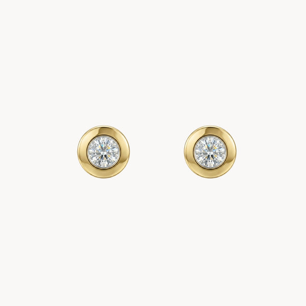 PENDIENTES CHATON CON CIRCONITA EMMA