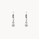 JUNO Zirconia Hoop Earrings