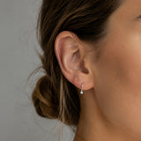 JUNO Zirconia Hoop Earrings