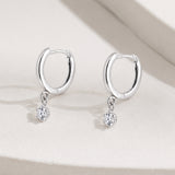 JUNO Zirconia Hoop Earrings