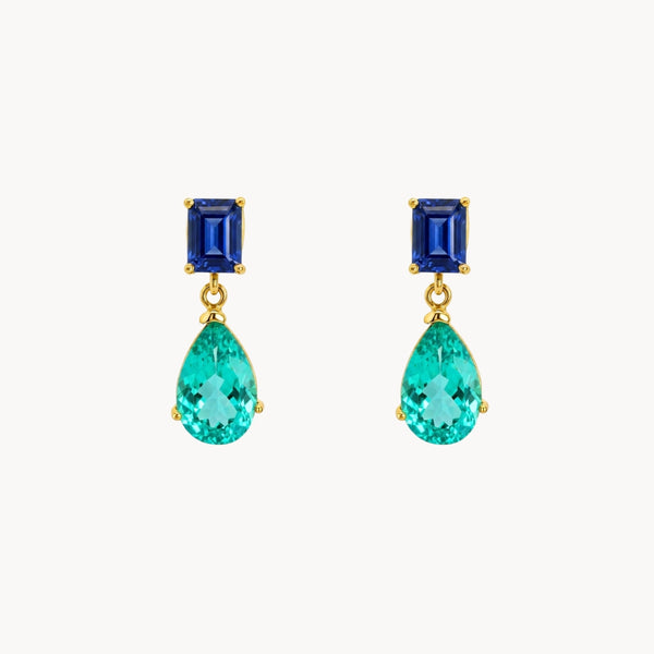 PENDIENTES CUARZOS NEFELI