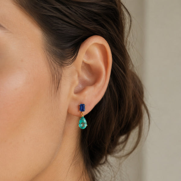 PENDIENTES CUARZOS NEFELI