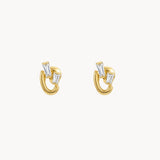 PENDIENTES BAGUETTE CON CIRCONITAS