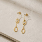 PENDIENTES LARGOS CON CIRCONITAS BLAKE