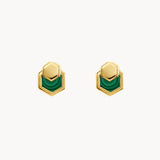 PENDIENTES CON MALAQUITA FAMARA