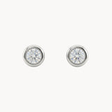 PENDIENTES CHATON CON CIRCONITA ENORA
