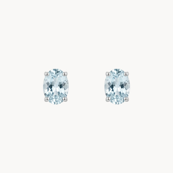 PENDIENTES CON AGUAMARINA SELENA