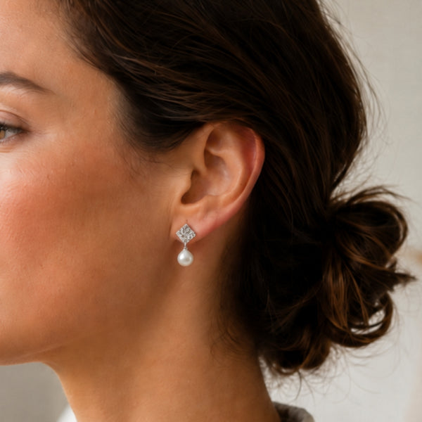 PENDIENTES PERLA BARROCA FAINA II