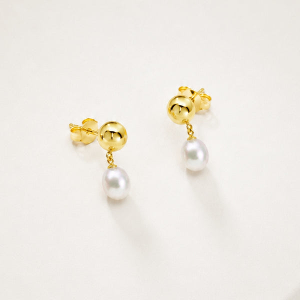 PENDIENTES CON PERLAS IRIA