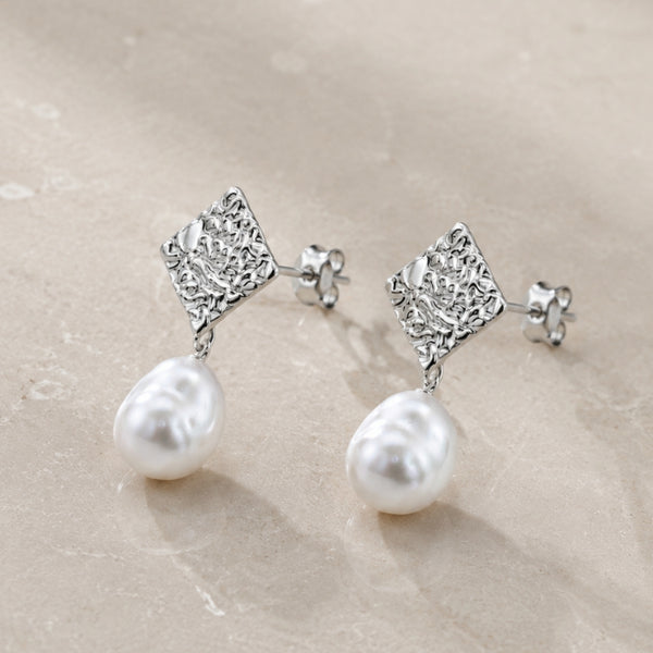 PENDIENTES PERLA BARROCA FAINA III