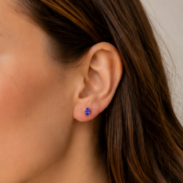 PENDIENTES TANZANITA GIULIANA