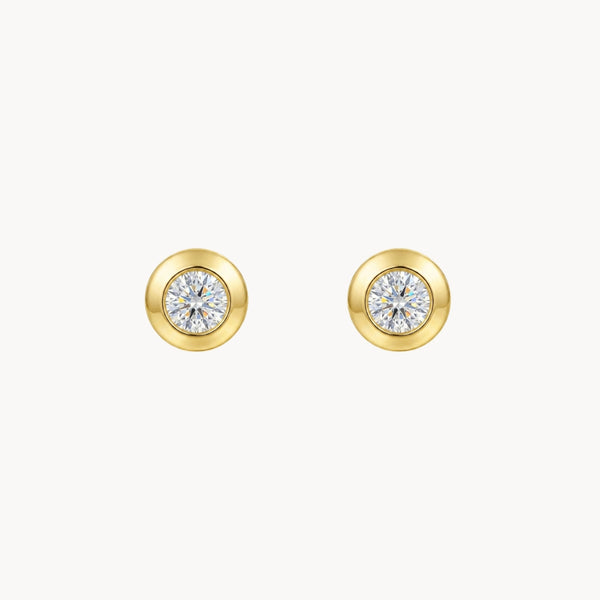 PENDIENTES CHATON CON CIRCONITA KAIA