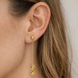 BRINCOS LONGOS EM LOSANGO