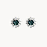 PENDIENTES ZAFIRO Y ORLA DE CIRCONITAS LEA