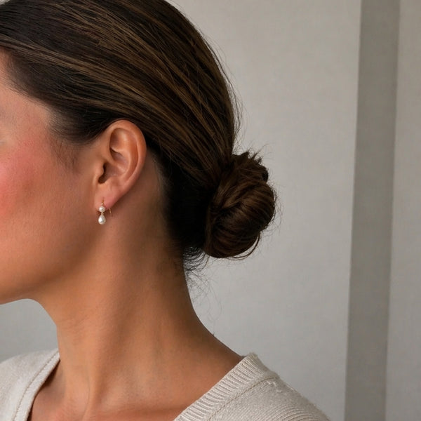 PENDIENTES CON PERLAS CHRYSSA