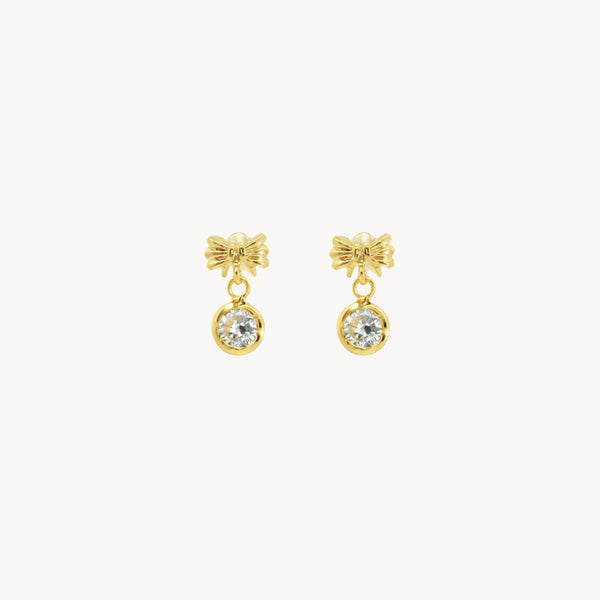 PENDIENTES LAZOS CON CIRCONITAS ALLANA